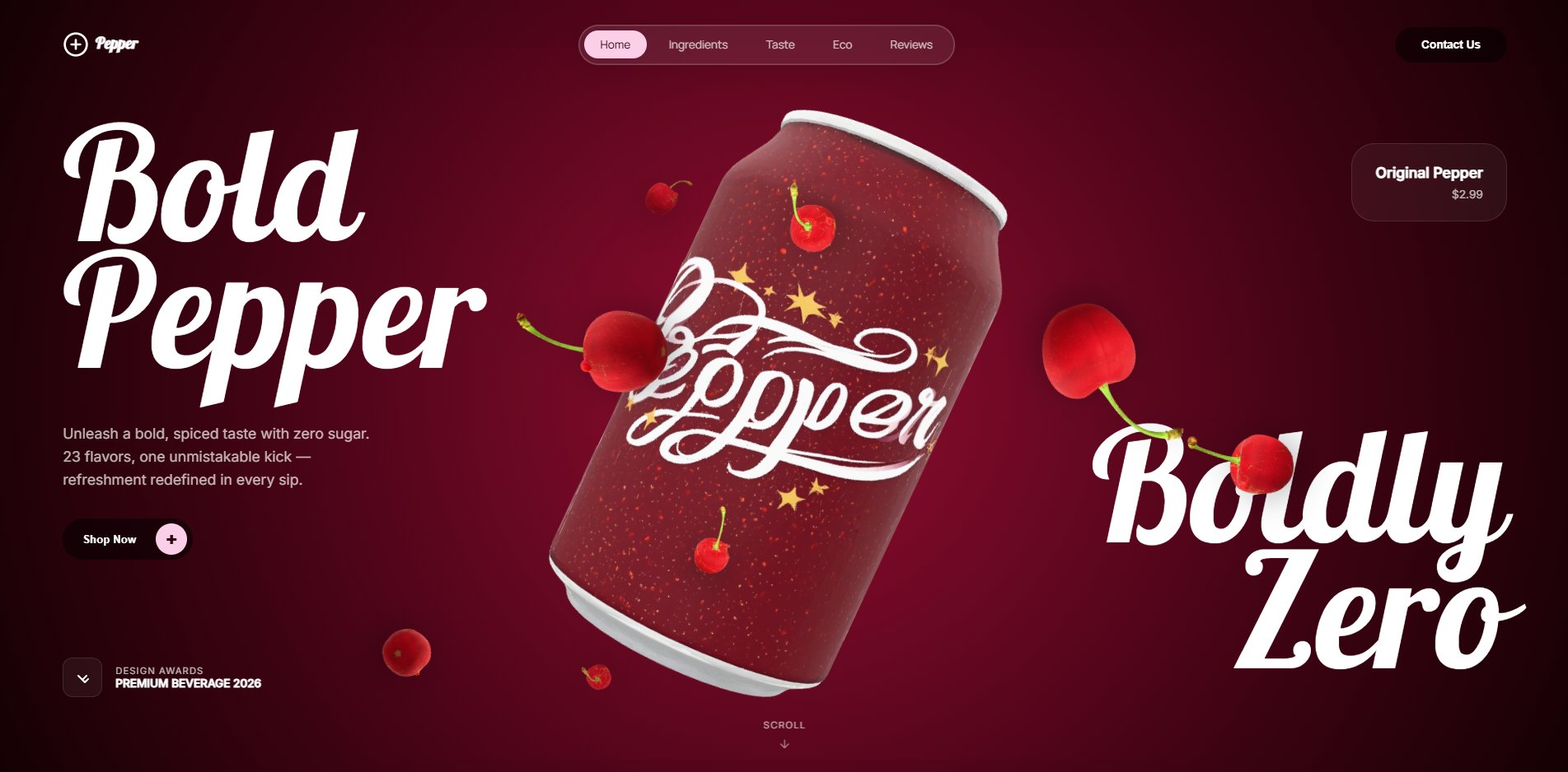 Dr Pepper project preview